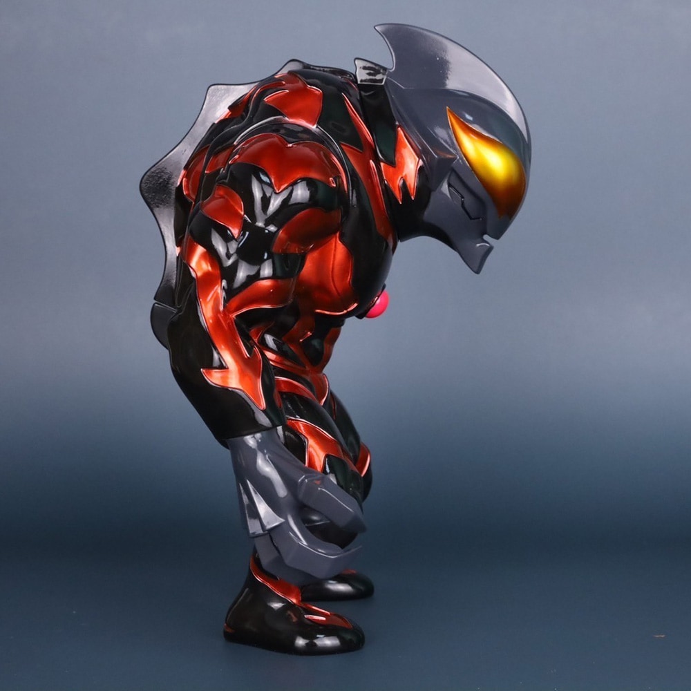 ソフビ/Momoco Studio/ウルトラマンベリアル/クリアーブラック｜墓場の