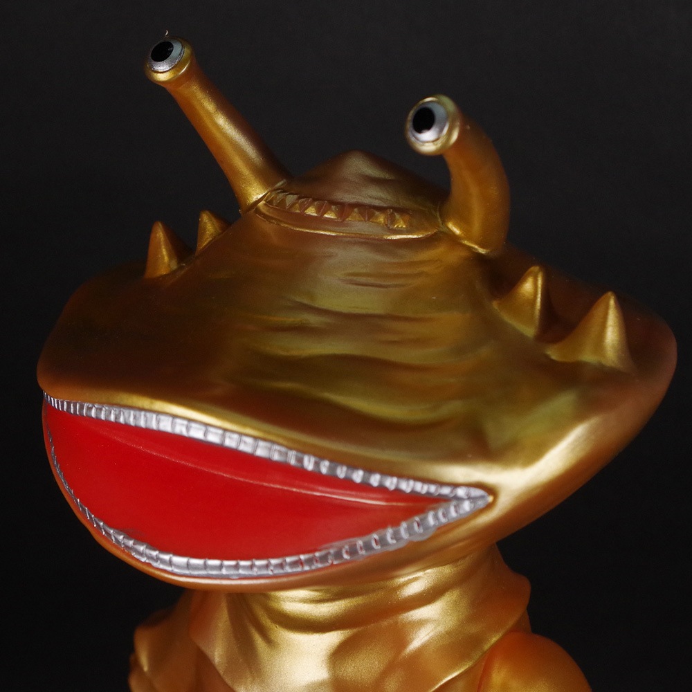 ブルマァク BULLMARK/ソフビ /大カネゴン/パールゴールド｜墓場の画廊