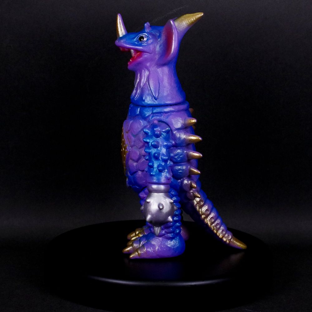 ソフビ/ブルマァク BULLMARK/リトルタイラント/パープル｜墓場の画廊