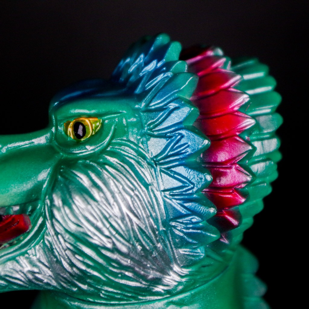 ブルマァク BULLMARK/ソフビ/ジェロニモン/グリーン｜墓場の画廊ONLINE