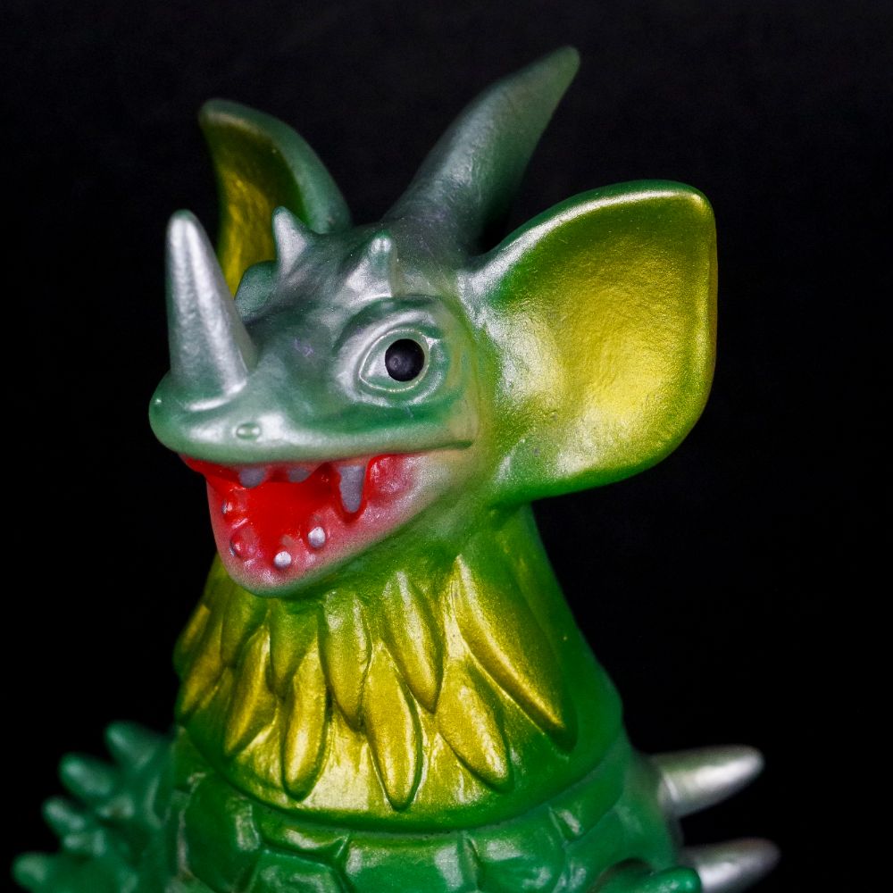 ソフビ/ブルマァク BULLMARK/リトルタイラント/グリーン｜墓場の画廊