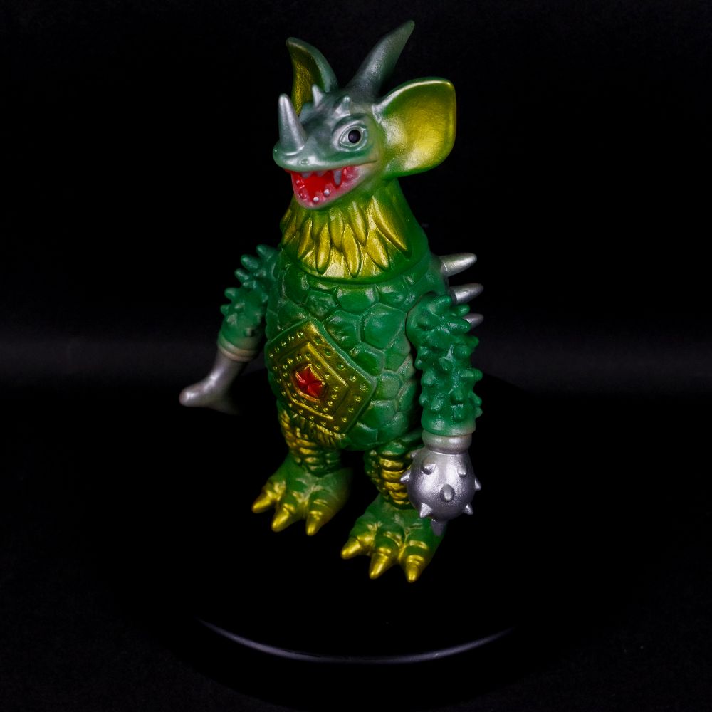 ソフビ/ブルマァク BULLMARK/リトルタイラント/グリーン｜墓場の画廊