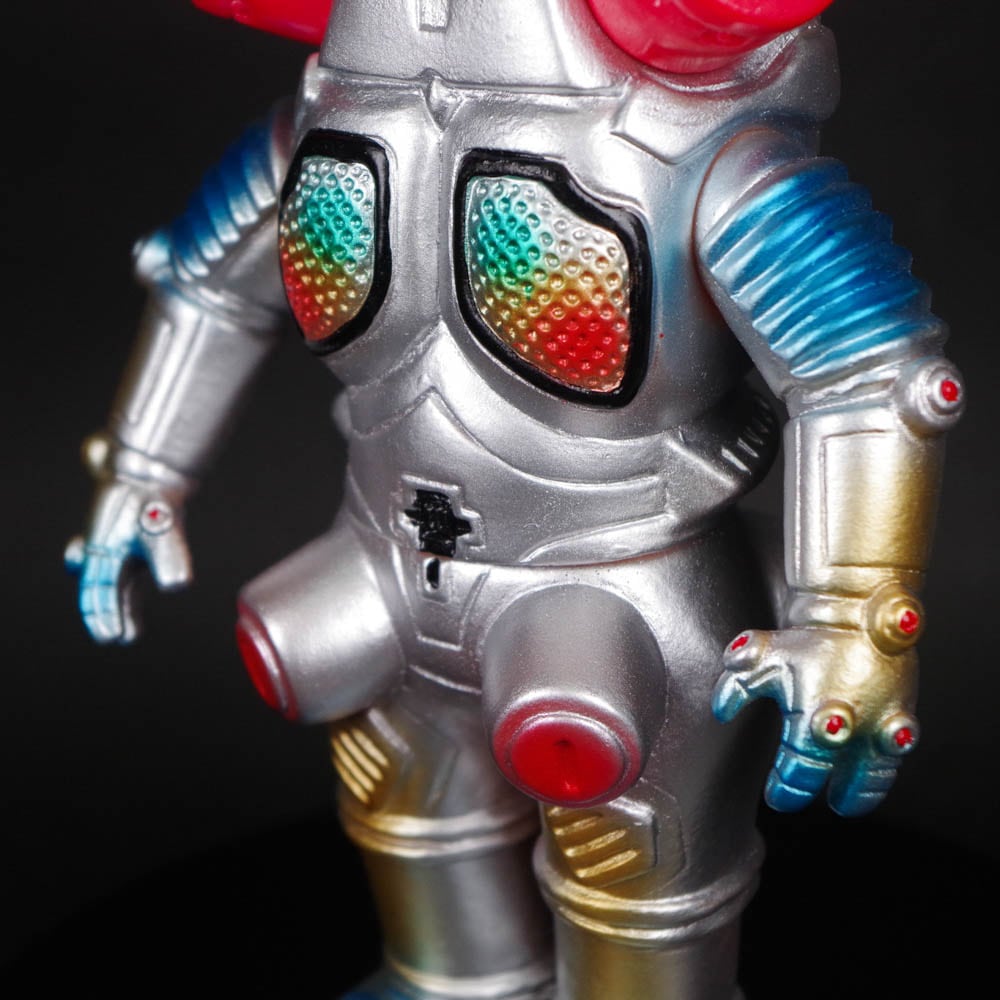 ソフビ/ブルマァク BULLMARK/リトルキングジョー/シルバー｜墓場の画廊