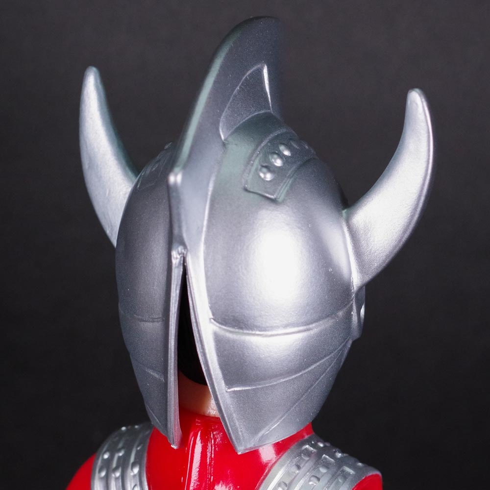 ソフビ/ブルマァク BULLMARK/マスク取れSウルトラマンタロウ/シルバー