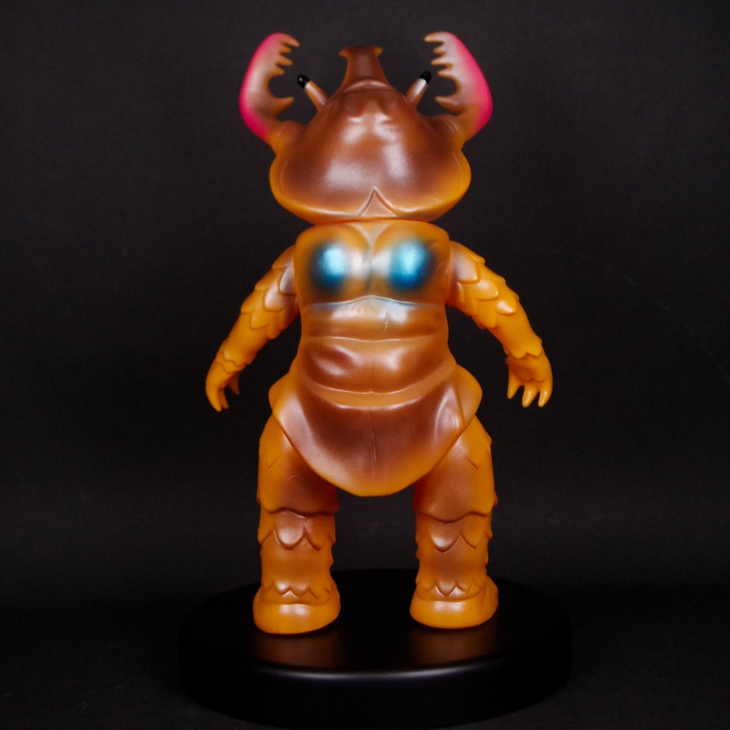 ブルマァク BULLMARK/ソフビ/アントラー/オレンジ｜墓場の画廊ONLINE STORE