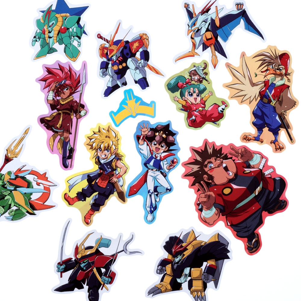 30年前品 マイナー 魔神英雄伝ワタル ゲッペルン ダブルシール 30年前