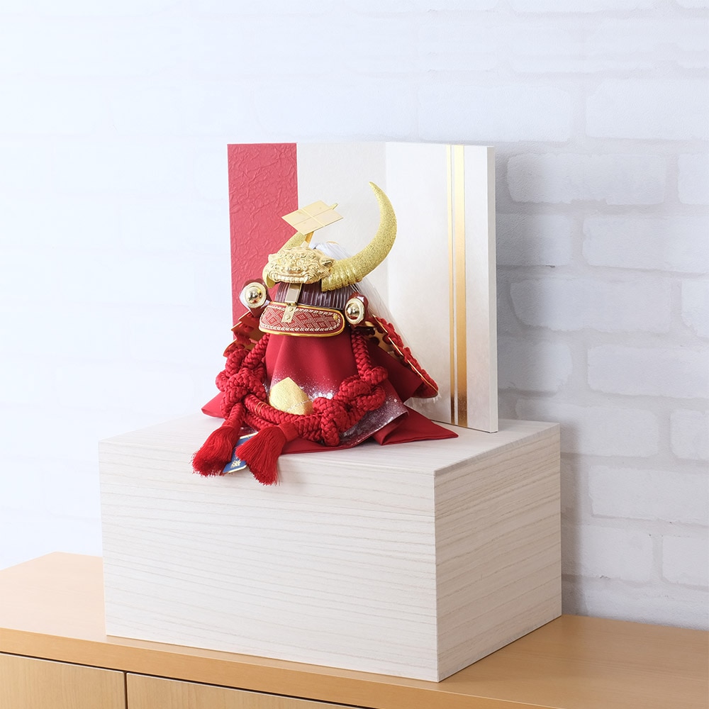 五月人形 兜飾り 収納飾り 人気の武将13号兜 徳川 伊達 上杉 武田 直江