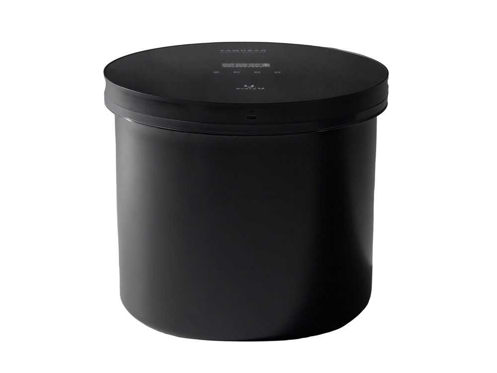 every U./エブリーユー】真空保存容器 TAMOKAN 10L ブラック｜【公式