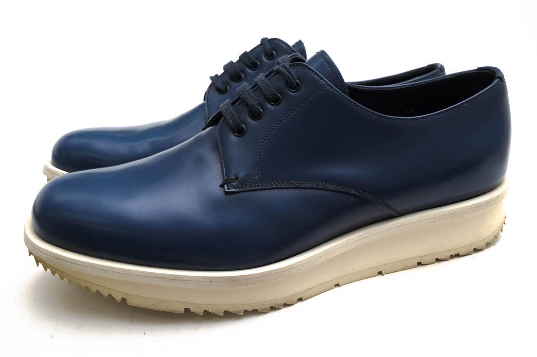 PRADA 2EE092 SPAZZOLATO ROIS / プラダ ダービーシューズ ポリッシュ