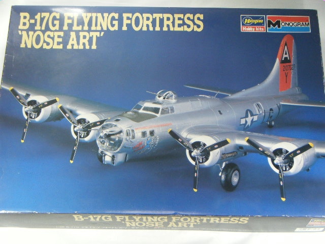 B-17G （ハセガワ/モノグラム） HM26/ノーズアート | 飛行機プラモデル