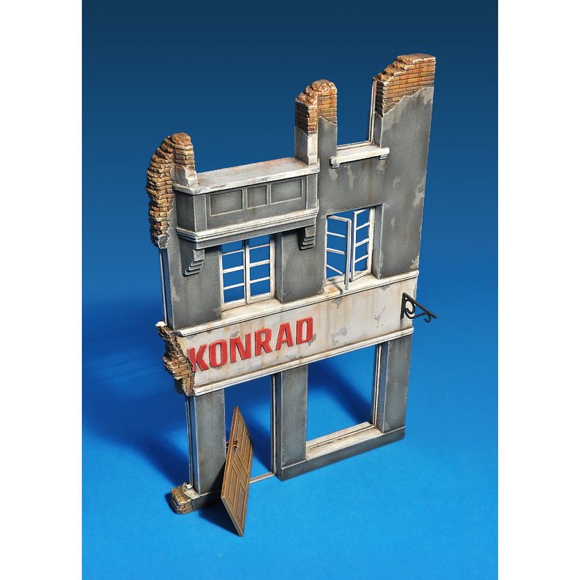 35536 廃墟のビル ジオラマアクセサリー | ミニアート MiniArt