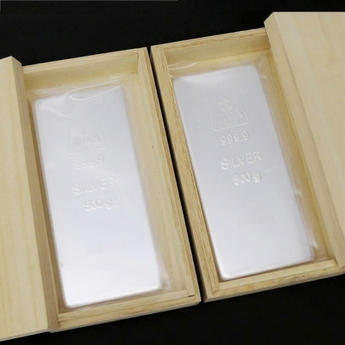 純銀インゴット,1000g(1kg) | 堀田商事公式オンラインショップ