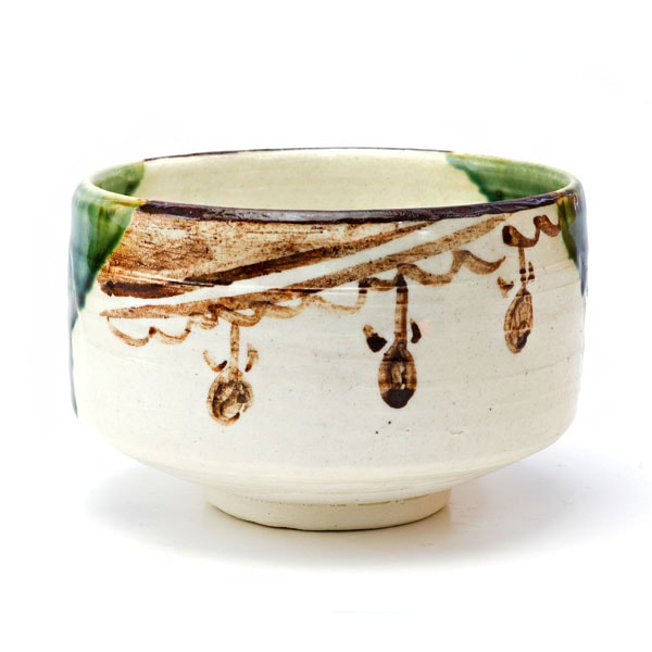 茶道具 抹茶碗】 小茶碗 織部 加藤五陶作 | 小茶碗・利休茶碗