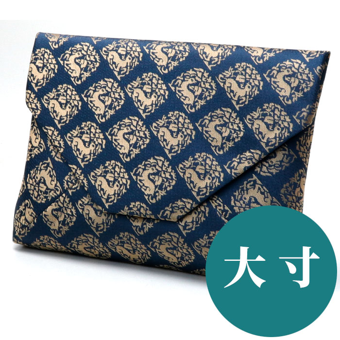 数寄屋袋 男性用 大寸 裏地紫 花兎 正絹 | すべての商品 - CHATOWA 茶