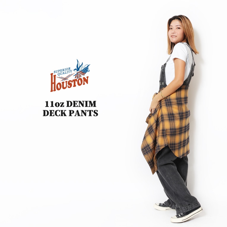 HOUSTON woman / ヒューストン ウーマン 1001W 11oz DENIM DECK PANTS