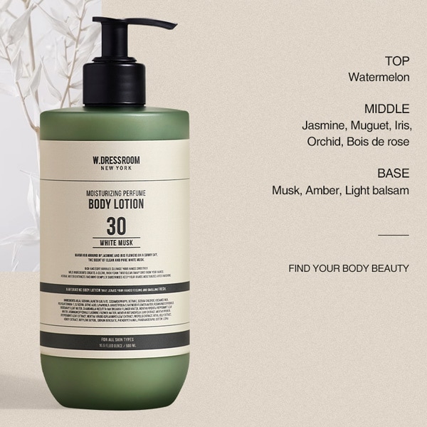 W.DRESSROOM] モイスチャライジングパフュームボディローション [No.10