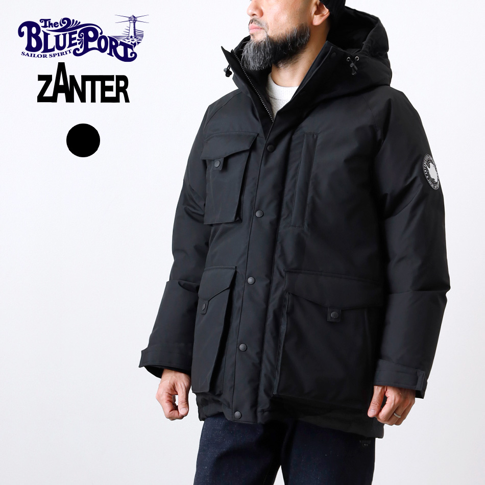 再入荷【BLUE PORT x ZANTER】EXPLORER DOWN JACKETエクスプローラー