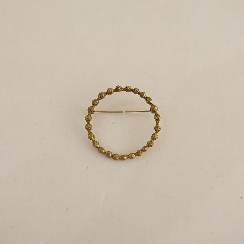 美品/定価1.1万】ミナペルホネン mina perhonen tambourine ブローチ