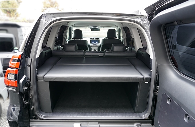 ランドクルーザー プラド150系 5人乗用 後期 ベッドキット 荷室棚 TX