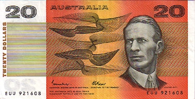 オーストラリア 20ドル札 1985 EF | 世界の紙幣,A ～ F | i-Coins Next