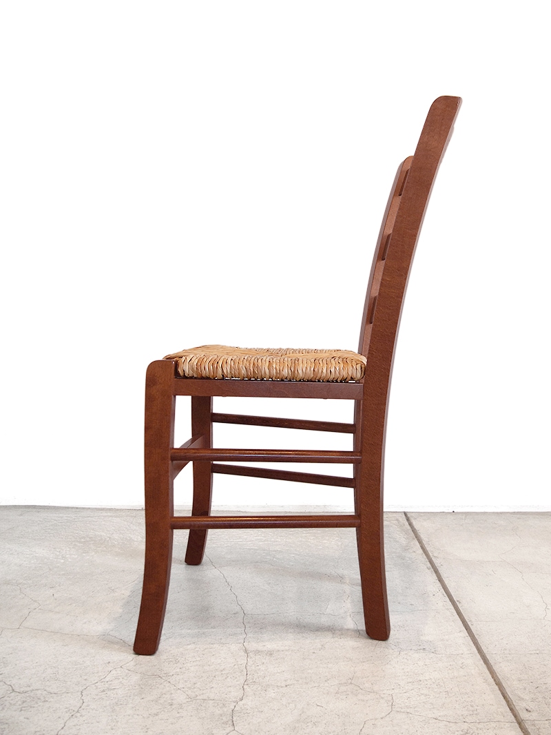 イタリアチェア 藁座面 レストラン用｜イデア