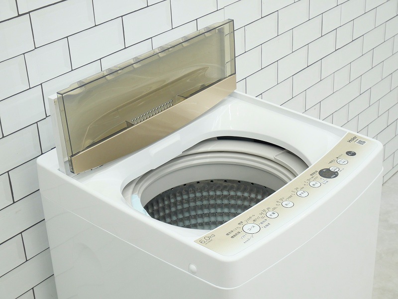 Haier製2021年式6kg中古全自動洗濯機 JW-C60GK