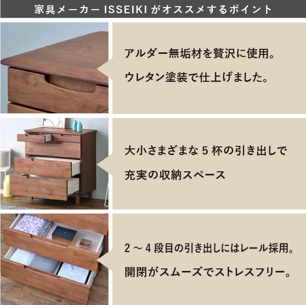 ISSEIKI ERIS CHEST 80-4 (AL-NBR) | 【公式オンラインショップ