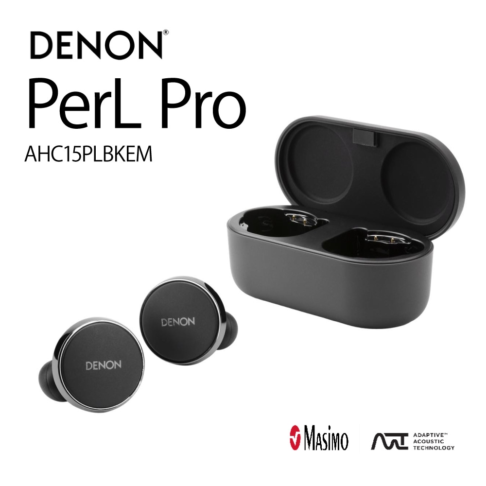 DENON - PerL Pro/ブラック（AHC15PLBKEM）ノイズキャンセリング・完全