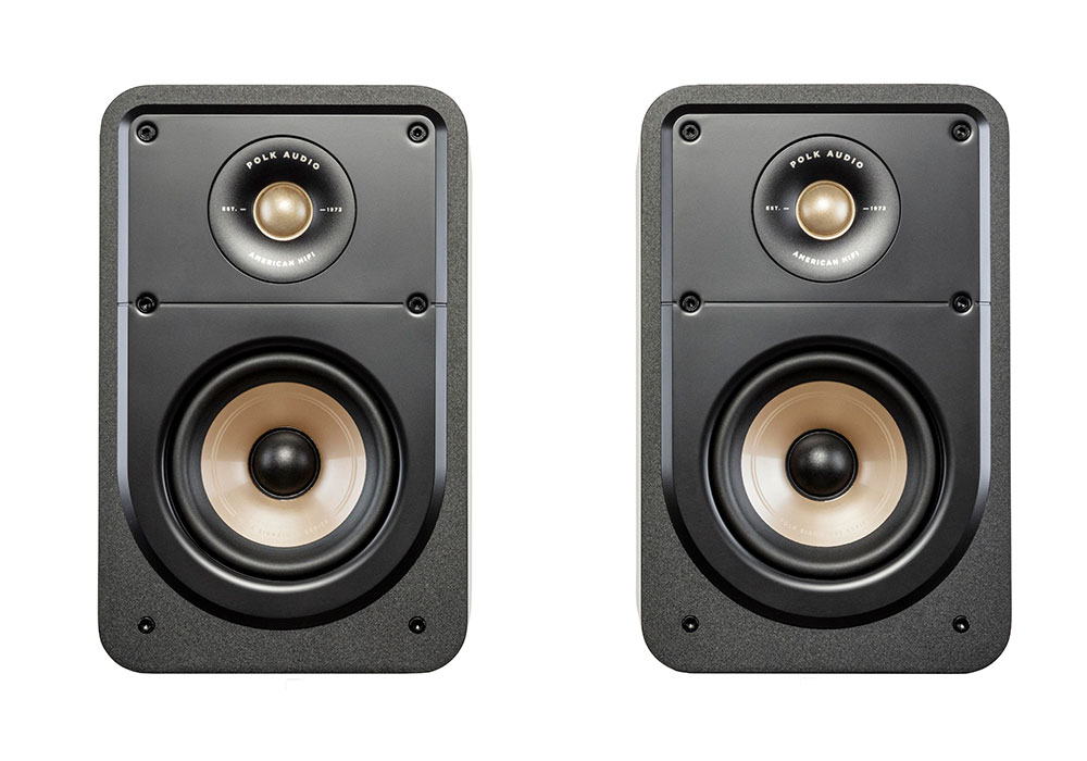 Polk Audio - ES15/BLK/ブラック（ペア）ブックシェルフスピーカー《JP