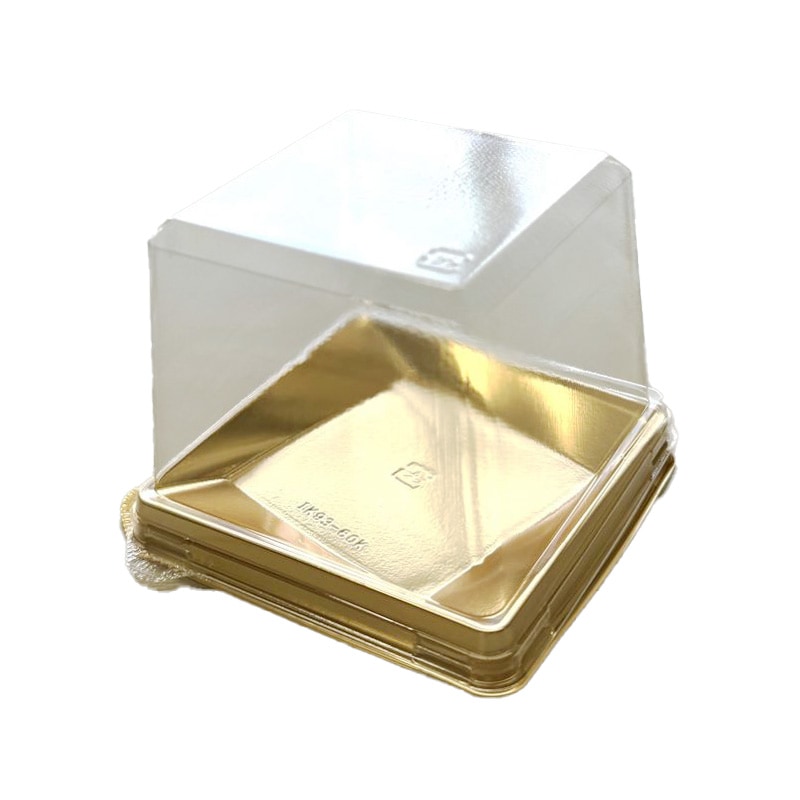 IK93-60K ゴールド 本体・60H蓋セット （100枚入） | フタ付き容器