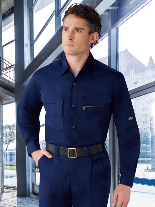 JICHODO】 46204 長袖シャツ [通年]通販ページ│自重堂＜公式