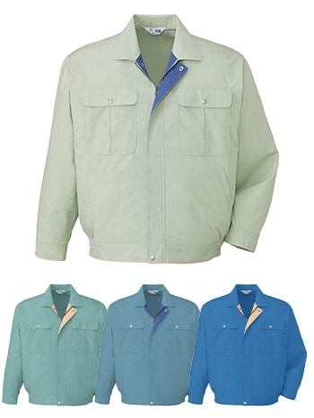 DESK-WJ】 34000 形態安定長袖ブルゾン [春夏]通販ページ│自重堂