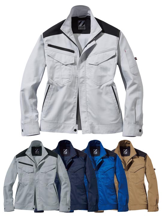 Z-DRAGON】 76200 製品制電ストレッチ長袖ジャンパー[春夏]※SLIM FIT