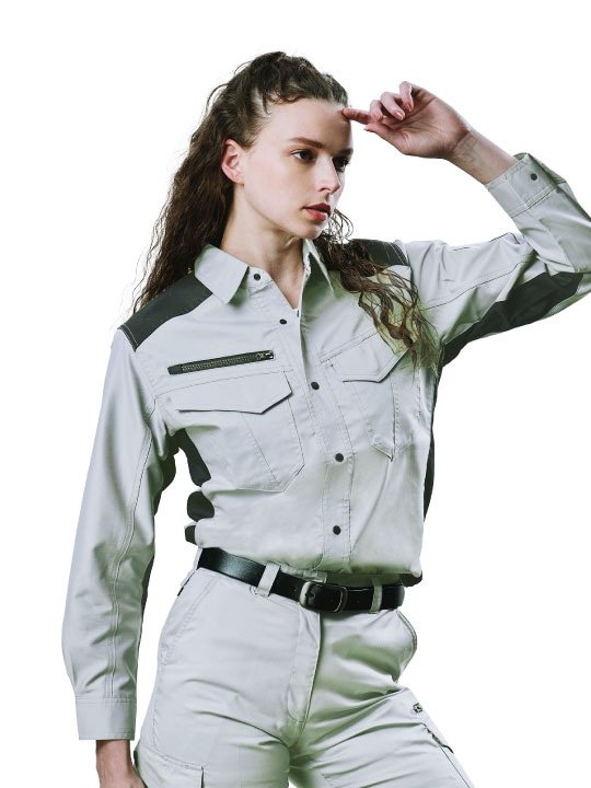 Z-DRAGON】 76200 製品制電ストレッチ長袖ジャンパー[春夏]※SLIM FIT