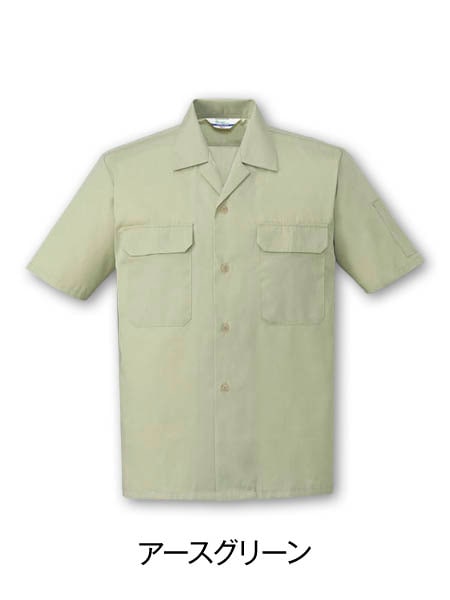 TomoeSAKURA】 6056 エコ製品制電半袖オープンシャツ [春夏]通販ページ