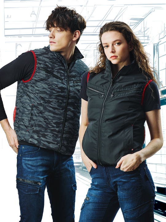 Z-DRAGON】 74070 空調服(R)ベスト(ファン無し) [春夏]通販ページ