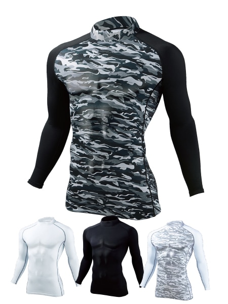 Z-DRAGON】 78124 ハイネックロングスリーブ [秋冬]＜名入れ刺繍加工