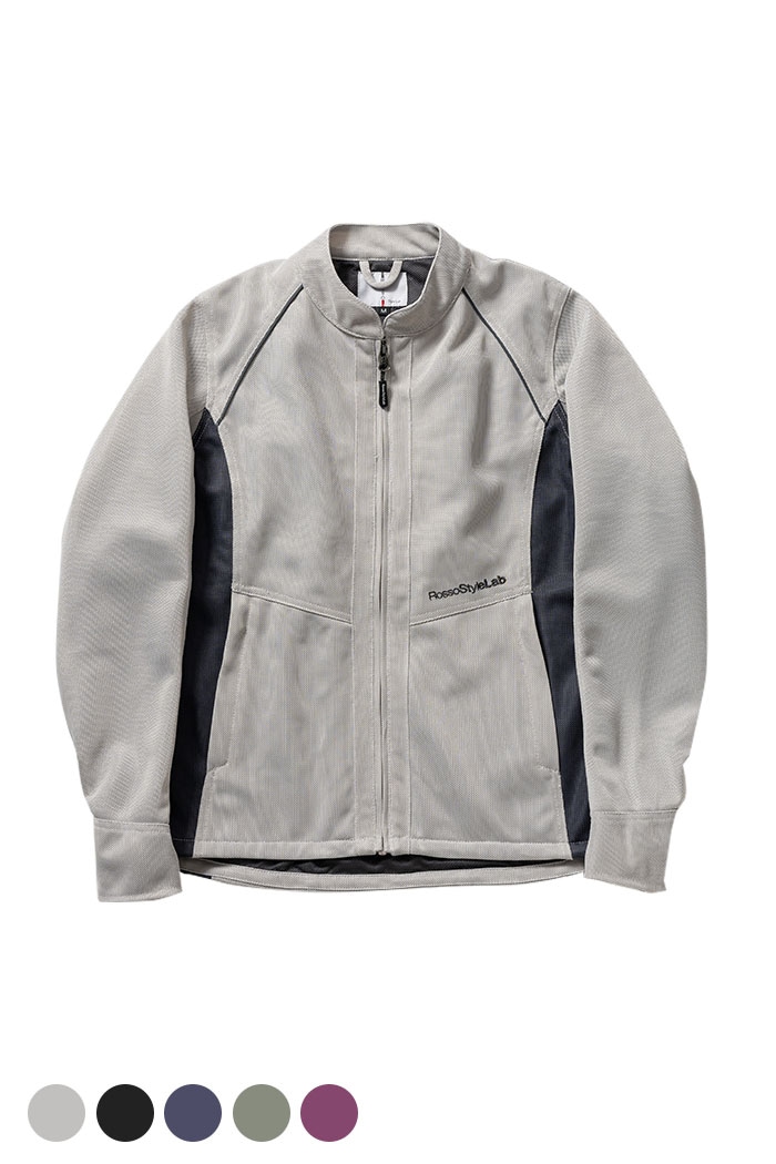 春夏 ROJ121 ライダースメッシュジャケット RossoStyleLab(レディース