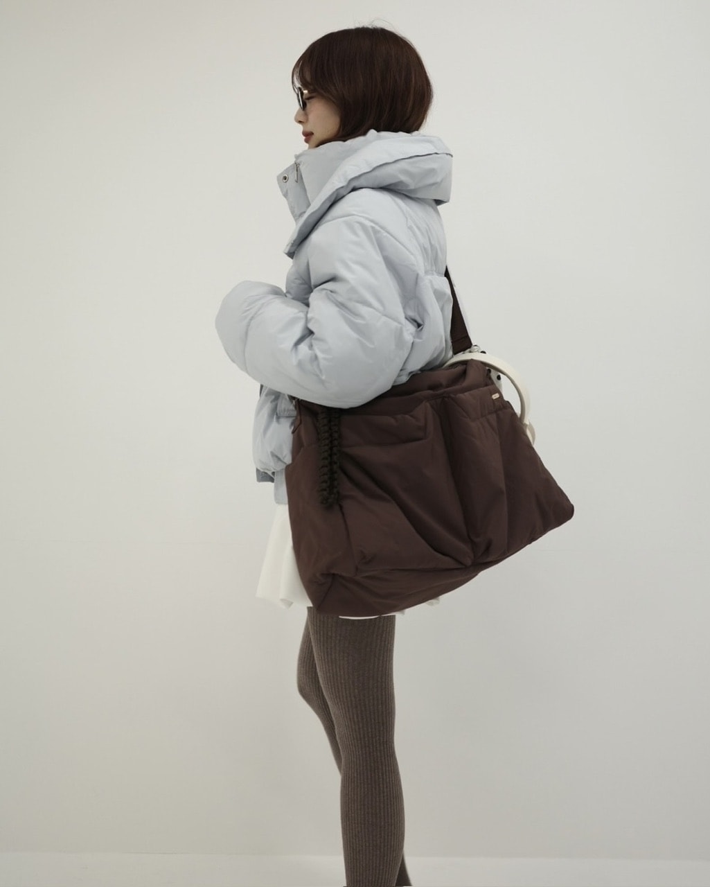 予約販売/4月上旬】パファーショルダーバッグ #2カラー | JUMELLE