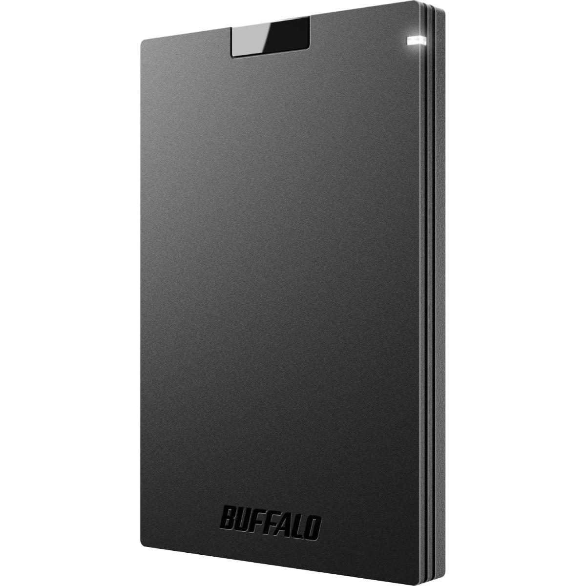 BUFFALO 外付けSSD 2TB - PS4 / PS5 / Windows/Mac対応 - USB-C - USB
