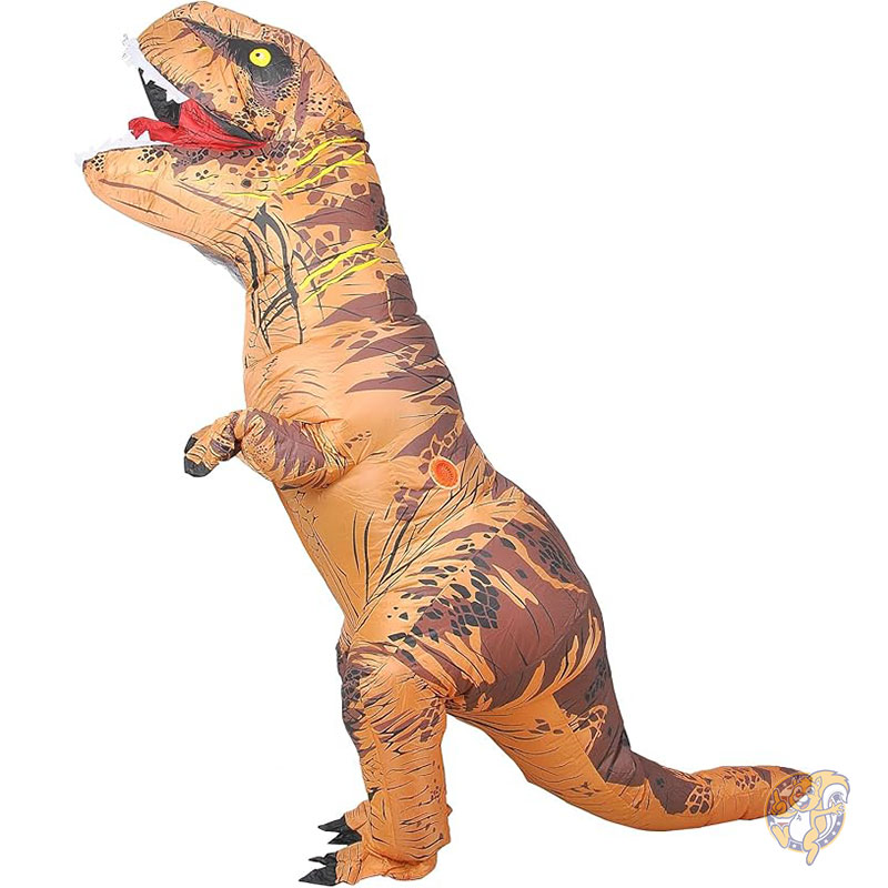 ハロウィン 大人用 インフレータブル恐竜コスチューム 恐竜 Tレックス
