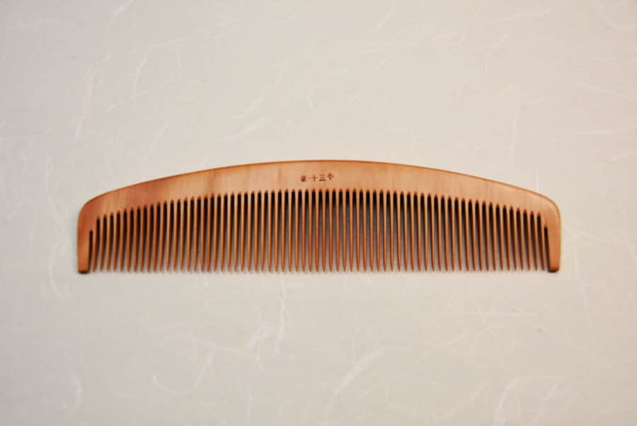 つげ5.5寸とき櫛 (中歯) | つげ櫛,とき櫛 | 十三やオンラインショップ