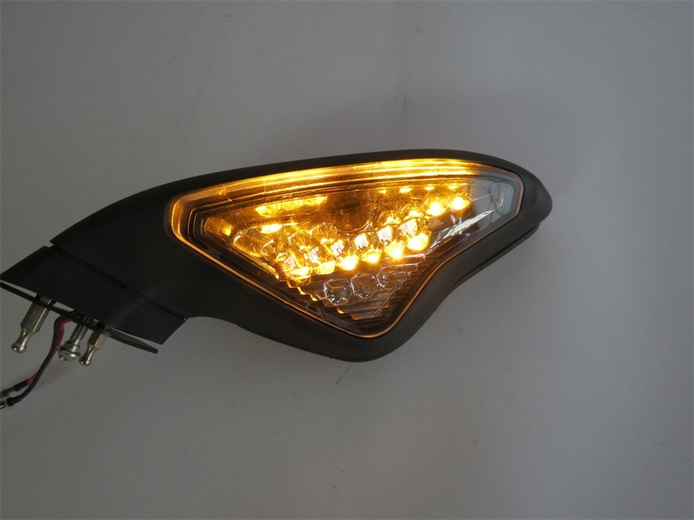 DUCATI用 848 1098 1098S 1098R 1198 1198S 8R ミラー＆LEDウインカー