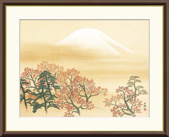 絵画 横山大観 （よこやまたいかん）・ 日本心神 （にほんしんじん