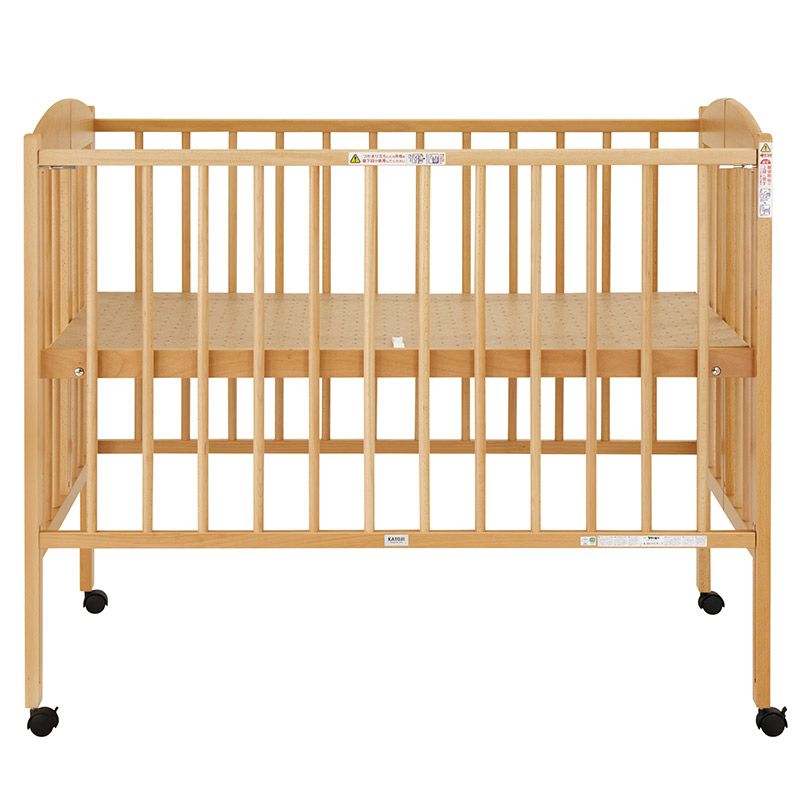 折りたたみ ハイポジション ベビーベッド【国産】床板の高さが66cmでか