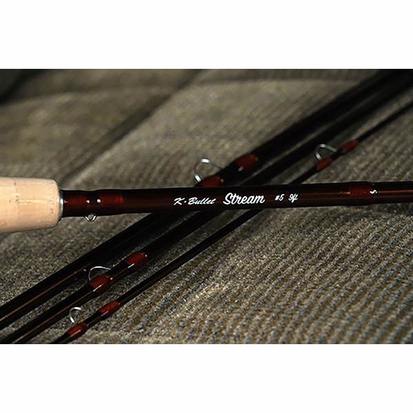 K.Bullet STREAM #5 9ft ロッドセット」（ロッド＋リール＋ライン＋