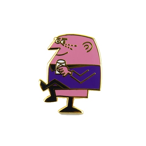 柳原良平ピンバッジ アンクルトリス｜恵文社一乗寺店 オンラインショップ