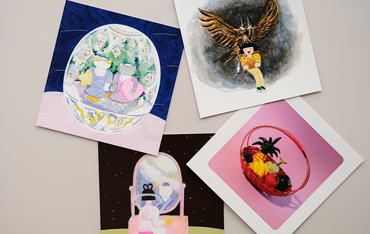 ひろせべに 正方形ポストカードセットA｜恵文社一乗寺店 オンライン