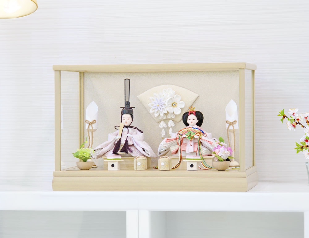 雛人形 コンパクト Cerisier(スリジエ)｜上品でエレガントな雛人形
