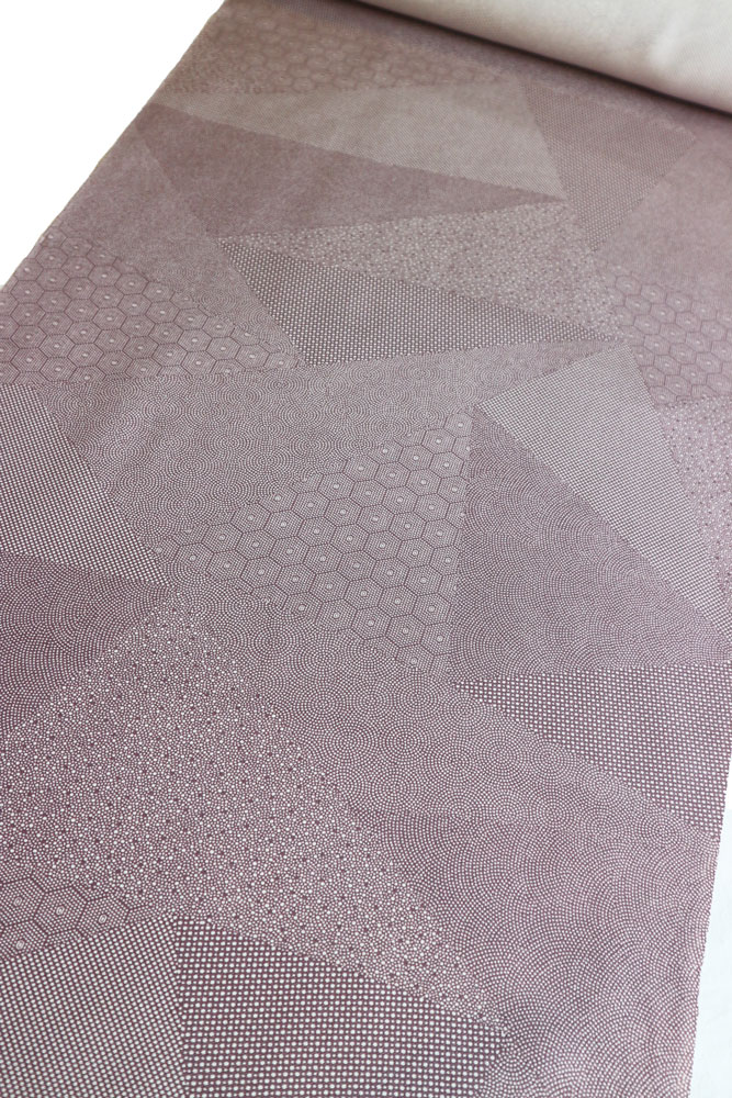 最高級正絹江戸小紋「割付に鮫と亀甲と行儀」 | 販売着物商品,おしゃれ